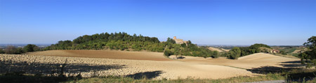 panorama delle colline